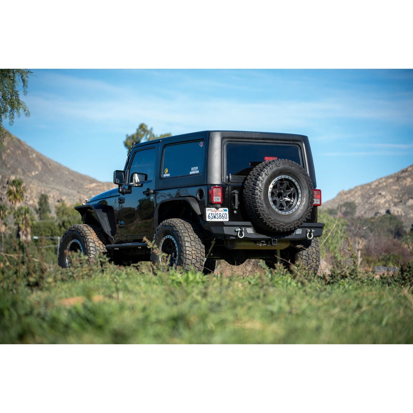 DV8 Off-Road 2007-2018 Jeep Wrangler JK | MTO Series Rear Bumper C3| RBJK-13