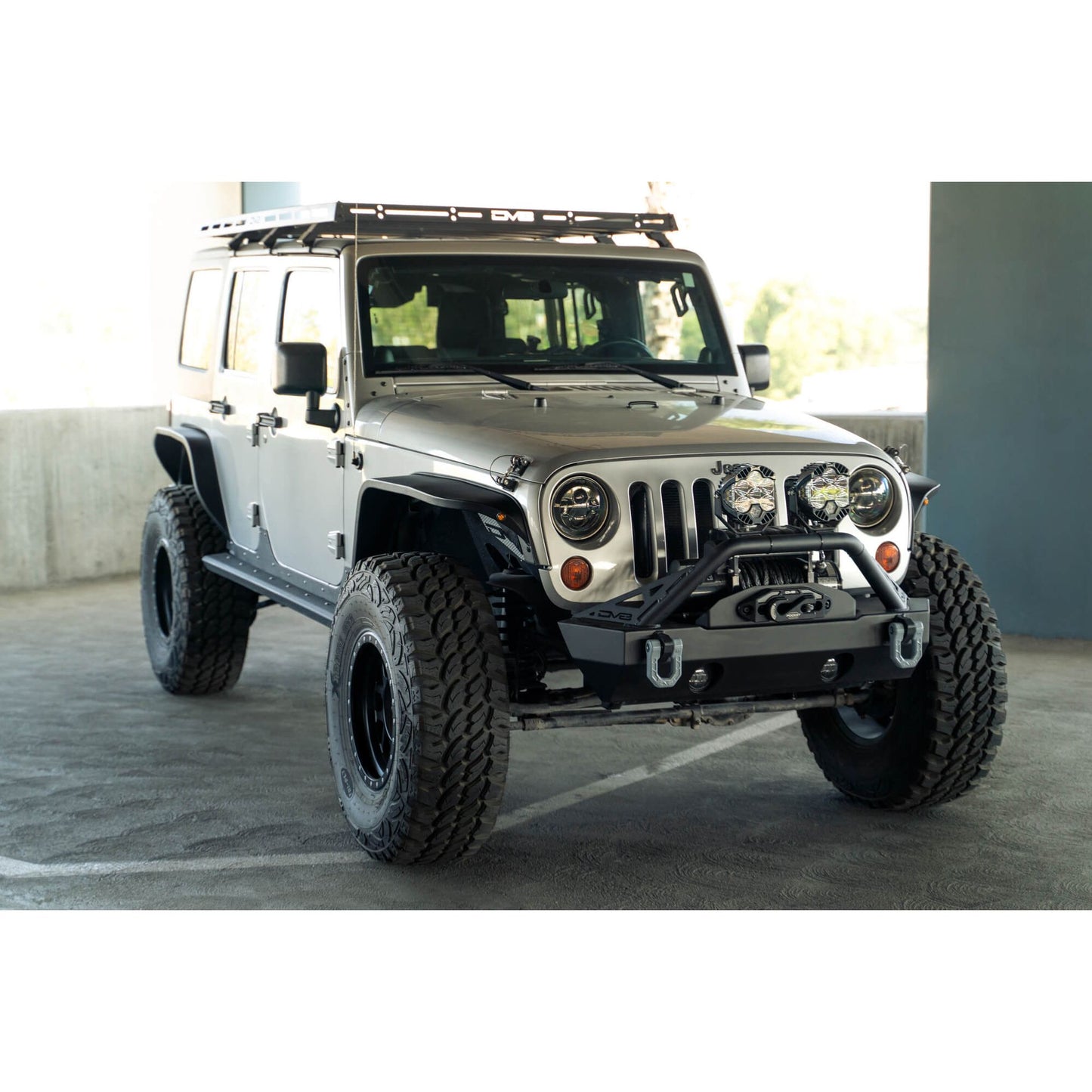 DV8 Off-Road 2007-2018 Jeep Wrangler JK | Slim Fender Flares C3| FDJK-07