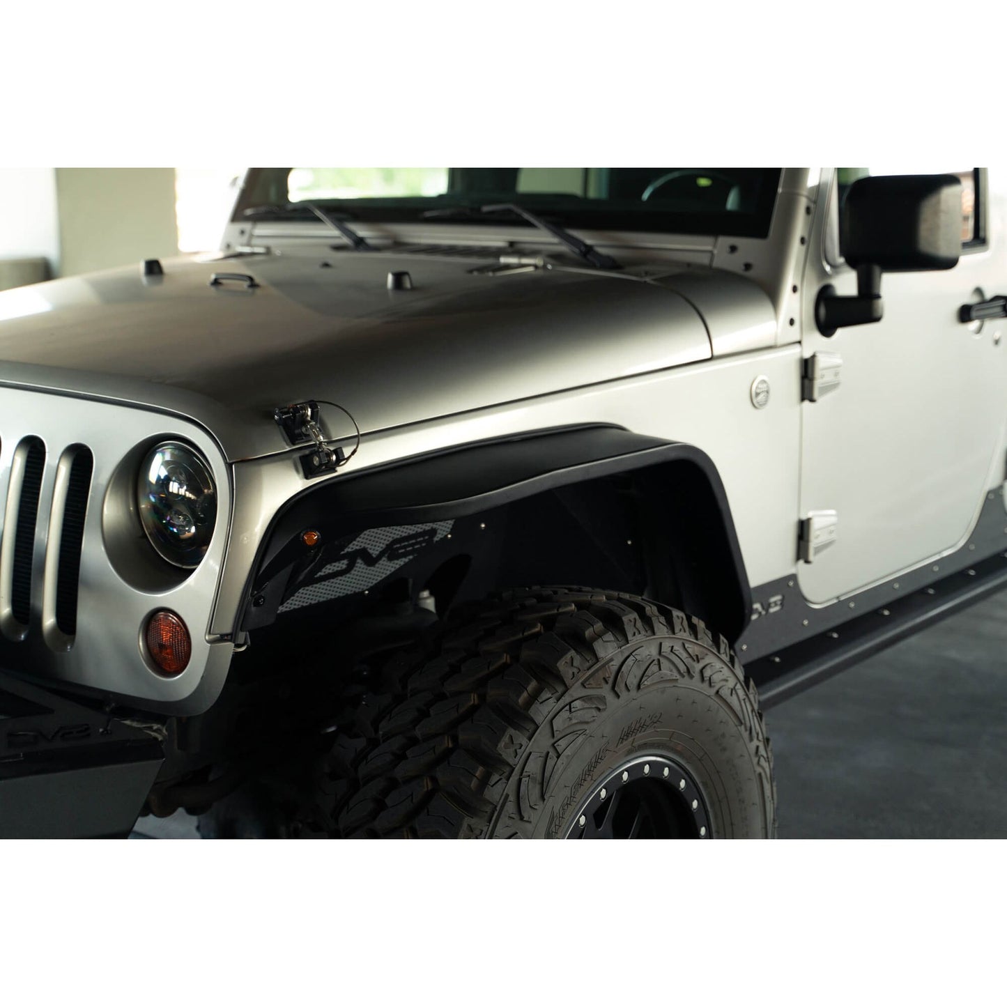 DV8 Off-Road 2007-2018 Jeep Wrangler JK | Slim Fender Flares C3| FDJK-07