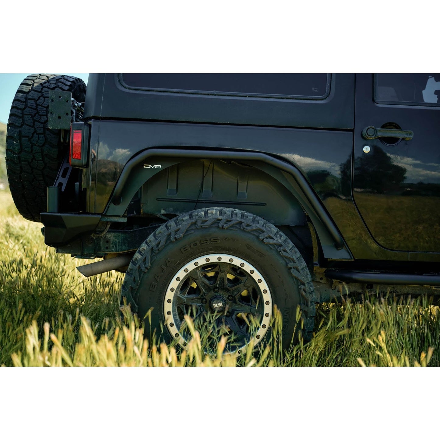 DV8 Off-Road 2007-2018 Jeep Wrangler JK | Spec Series Fender Flares C3| FDJK-06