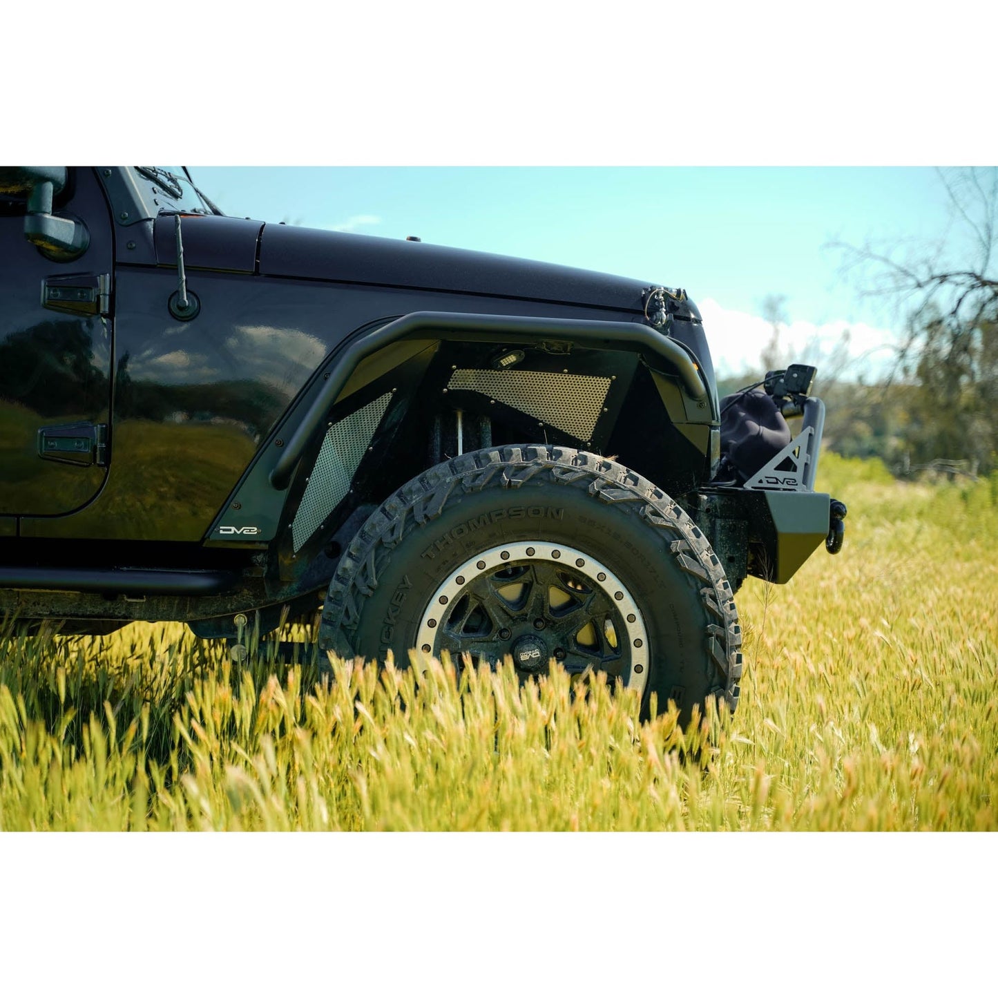 DV8 Off-Road 2007-2018 Jeep Wrangler JK | Spec Series Fender Flares C3| FDJK-06