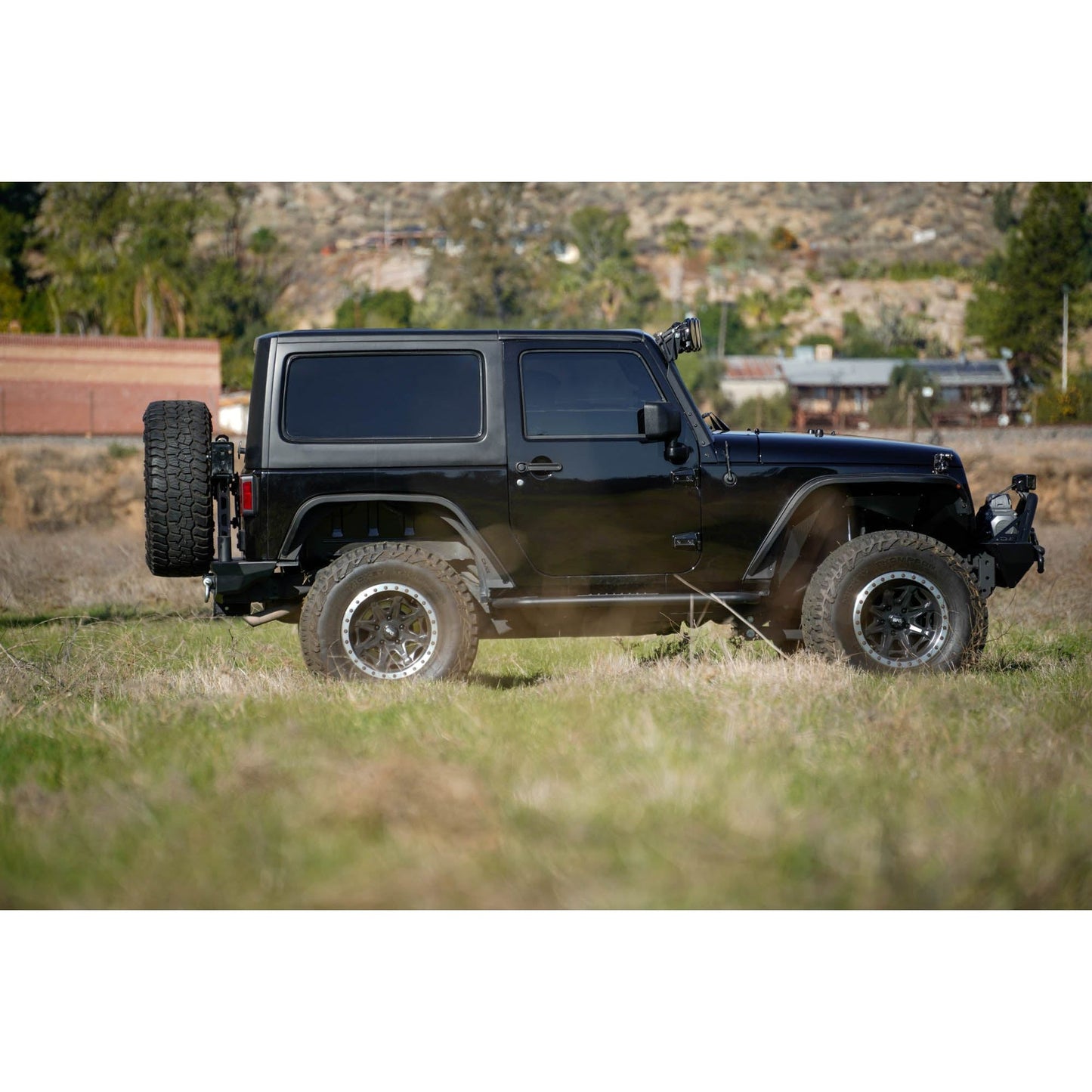 DV8 Off-Road 2007-2018 Wrangler JK | Tire Carrier for MTO Bumper C3| TCJK-13