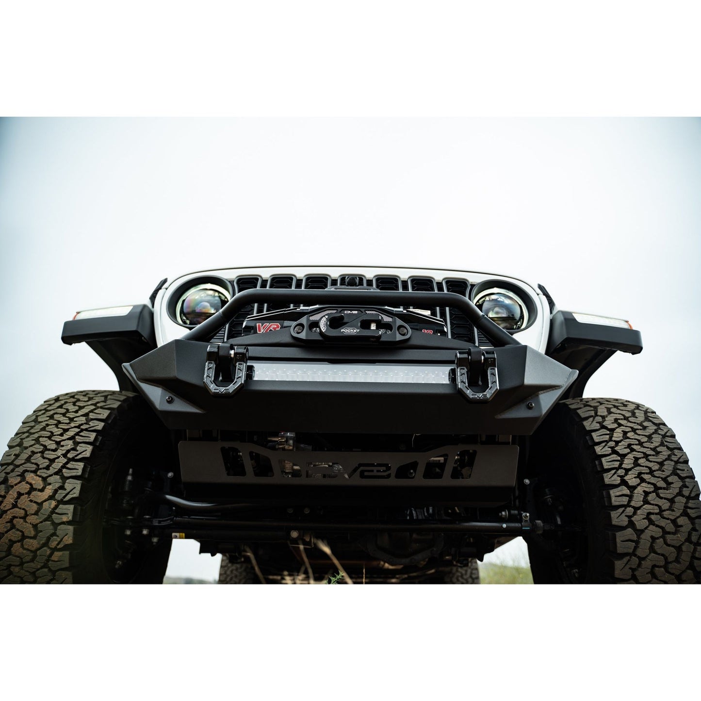 DV8 Off-Road 2007-2024 Jeep Wrangler JK/JL & Gladiator JT | FS-1 Series Stubby Front Bumper C3| FBJL-11