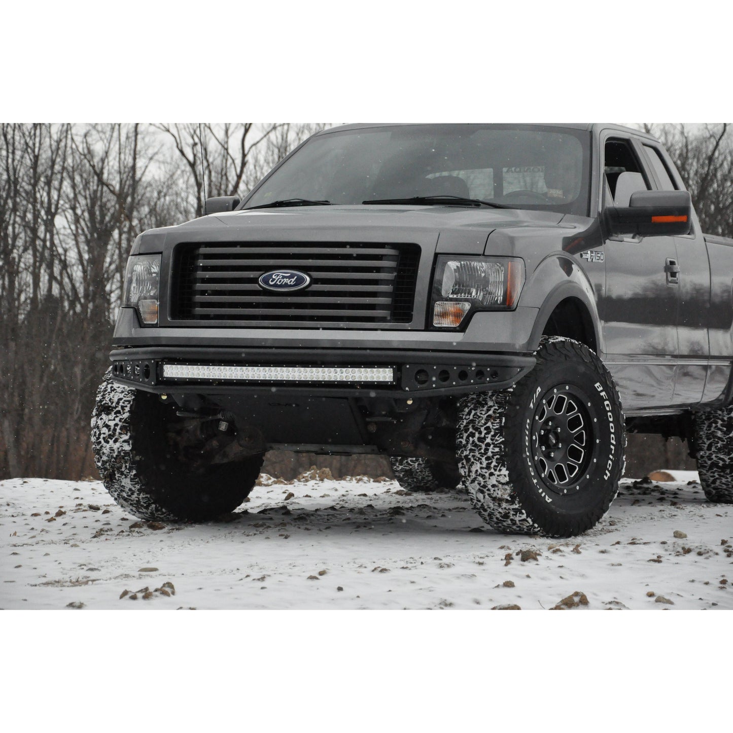 DV8 Off-Road 2009-2014 Ford F-150 Baja Style Front Bumper C3| FBFF1-04