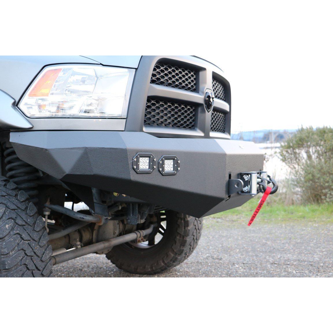 DV8 Off-Road 2010-2018 Ram 2500 / 3500 Steel Front Bumper C3| FBDR2-02