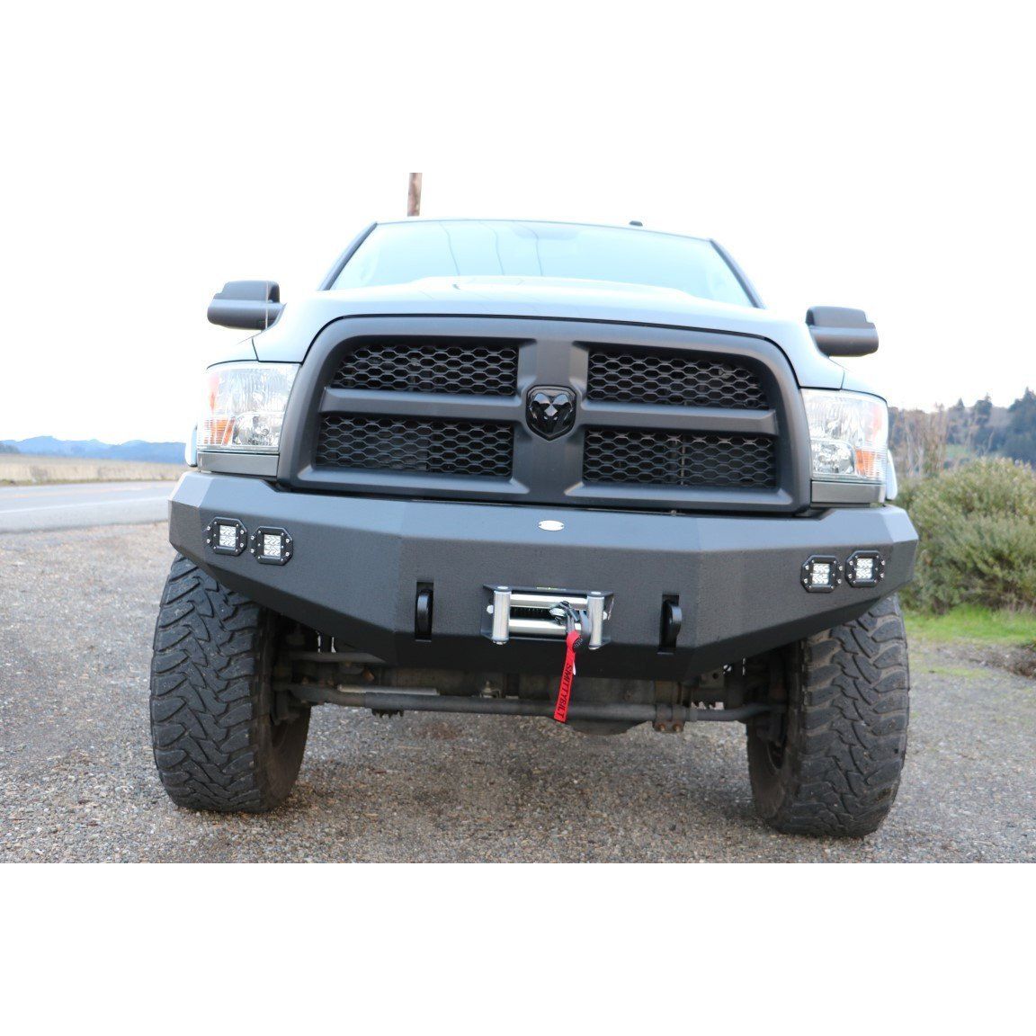 DV8 Off-Road 2010-2018 Ram 2500 / 3500 Steel Front Bumper C3| FBDR2-02