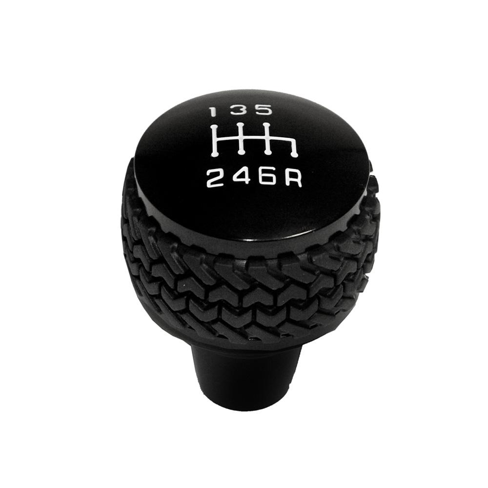 DV8 Off-Road 2011-2018 Jeep JK 6-Speed Shift Knob | Black C3| D-JP-181112-BK