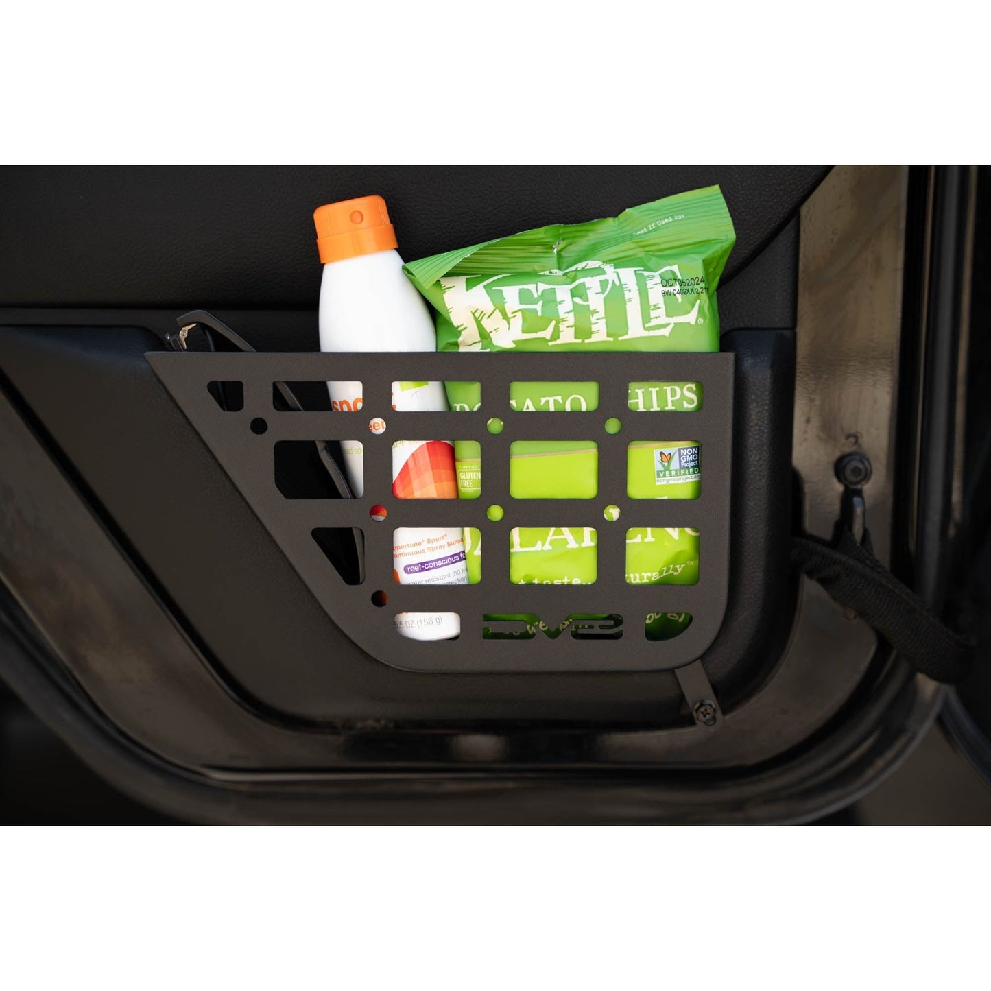 DV8 Off-Road 2011-2018 Jeep Wrangler JK | Slim Rear Door Molle Pockets C3| MPJK-08
