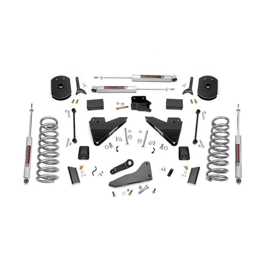 ROUGH COUNTRY 5 Inch Lift Kit | FR Diesel Coil | Radius Arm Drop | Ram 2500 4WD (2014-2018) | 36520