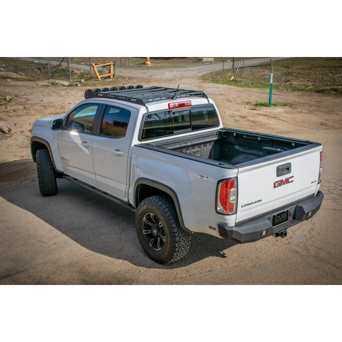 DV8 Off-Road 2015-2022 Chevy Colorado and GMC Canyon Steel Rear Bumper C3| RBGC-01