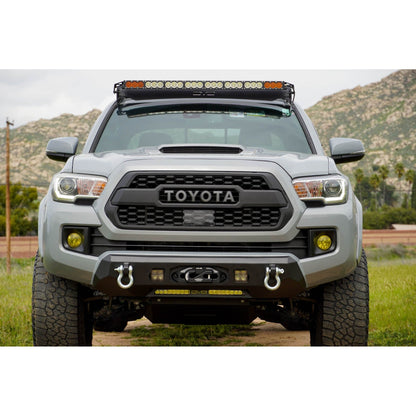 DV8 Off-Road 2016-2023 Toyota Tacoma | Centric Winch Front Bumper C3| FBTT1-06