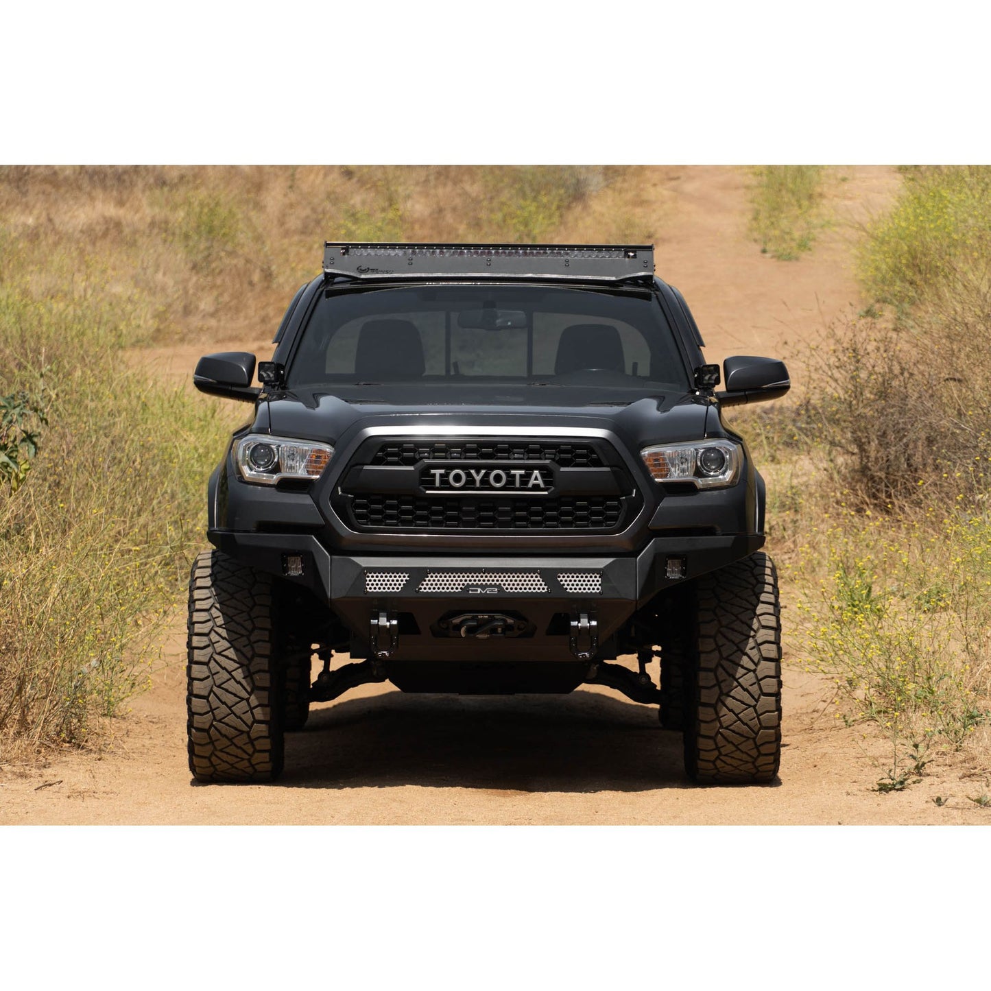 DV8 Off-Road 2016-2023 Toyota Tacoma | MTO Series Winch Front Bumper C3| FBTT1-07