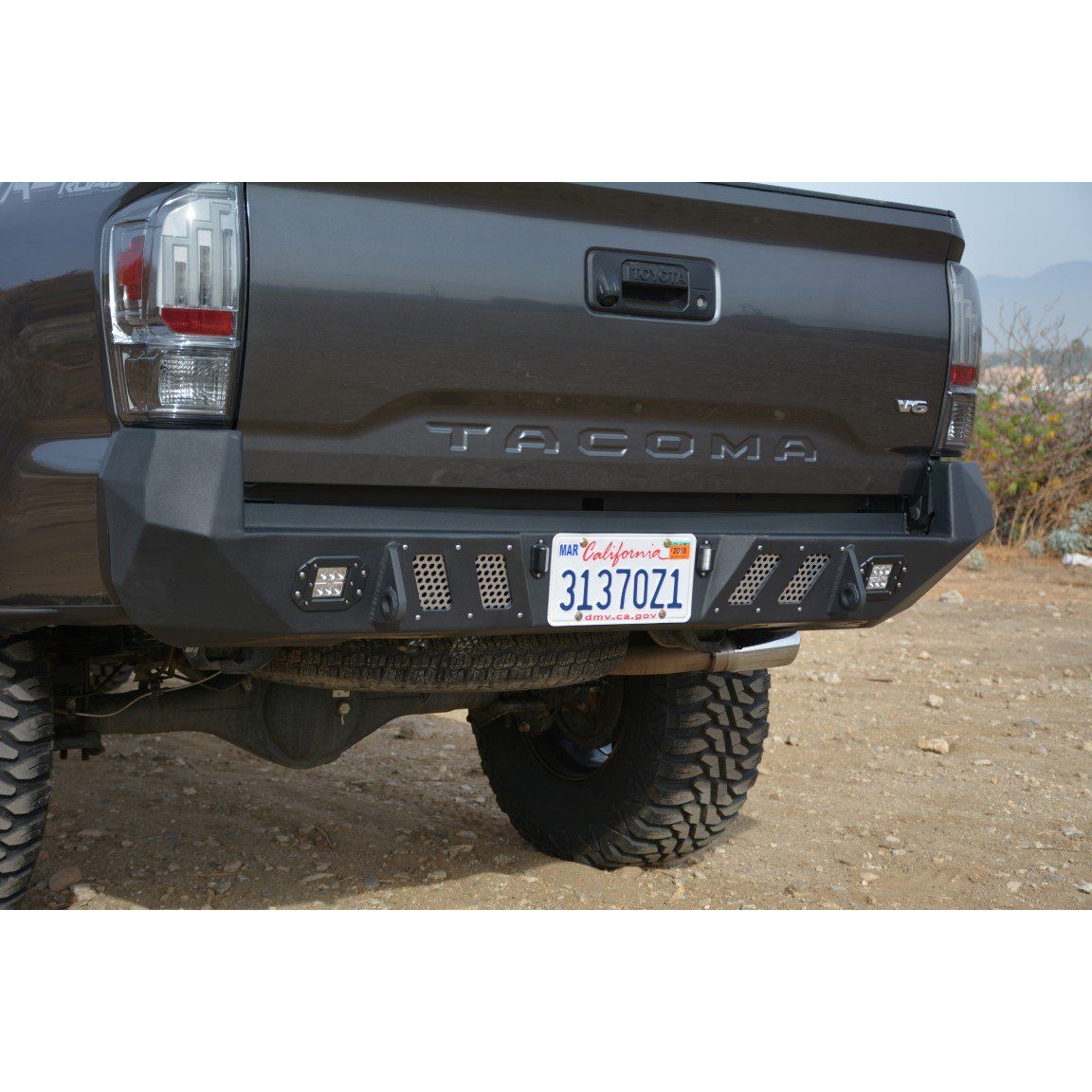 DV8 Off-Road 2016-2023 Toyota Tacoma Rear Bumper C3| RBTT1-03