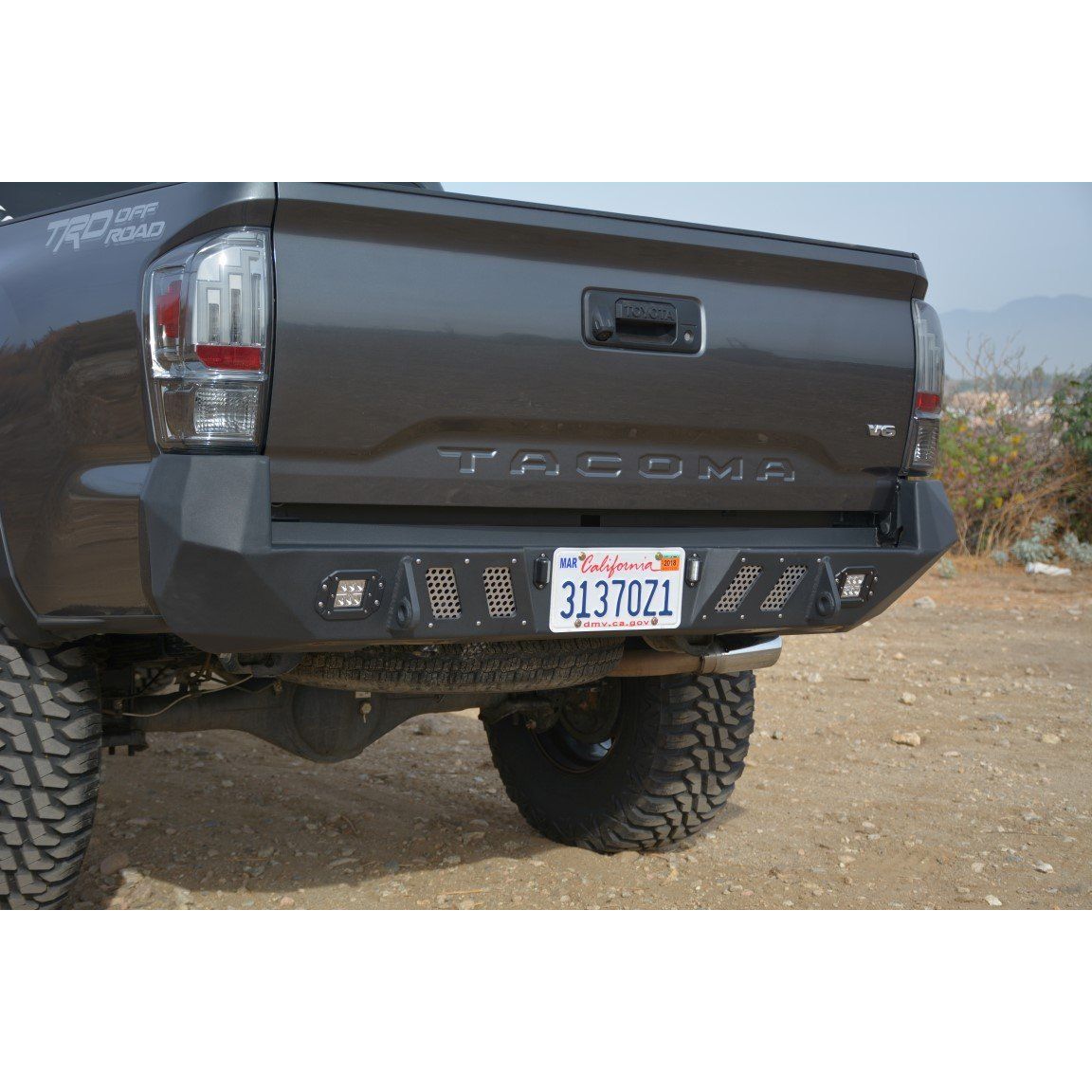 DV8 Off-Road 2016-2023 Toyota Tacoma Rear Bumper C3| RBTT1-03