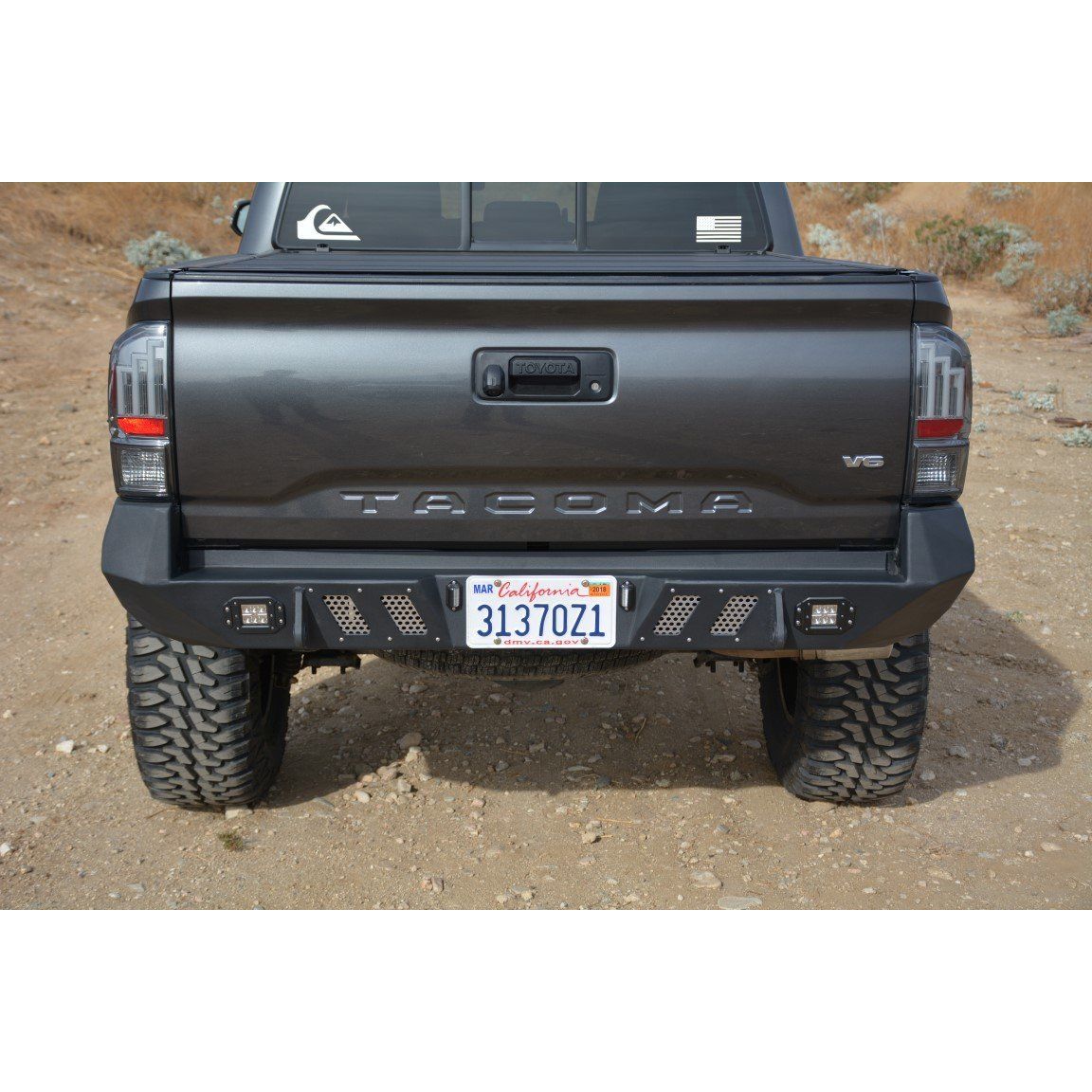 DV8 Off-Road 2016-2023 Toyota Tacoma Rear Bumper C3| RBTT1-03