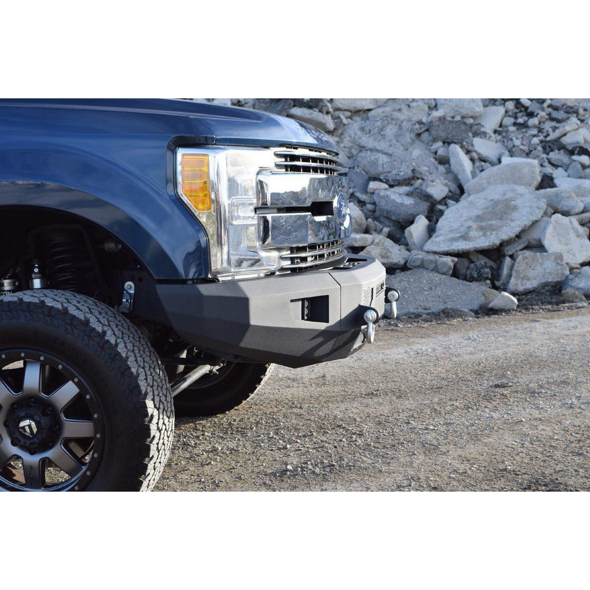 DV8 Off-Road 2017-2020 Ford F-250 / F-350 Steel Front Bumper C3| FBFF2-03