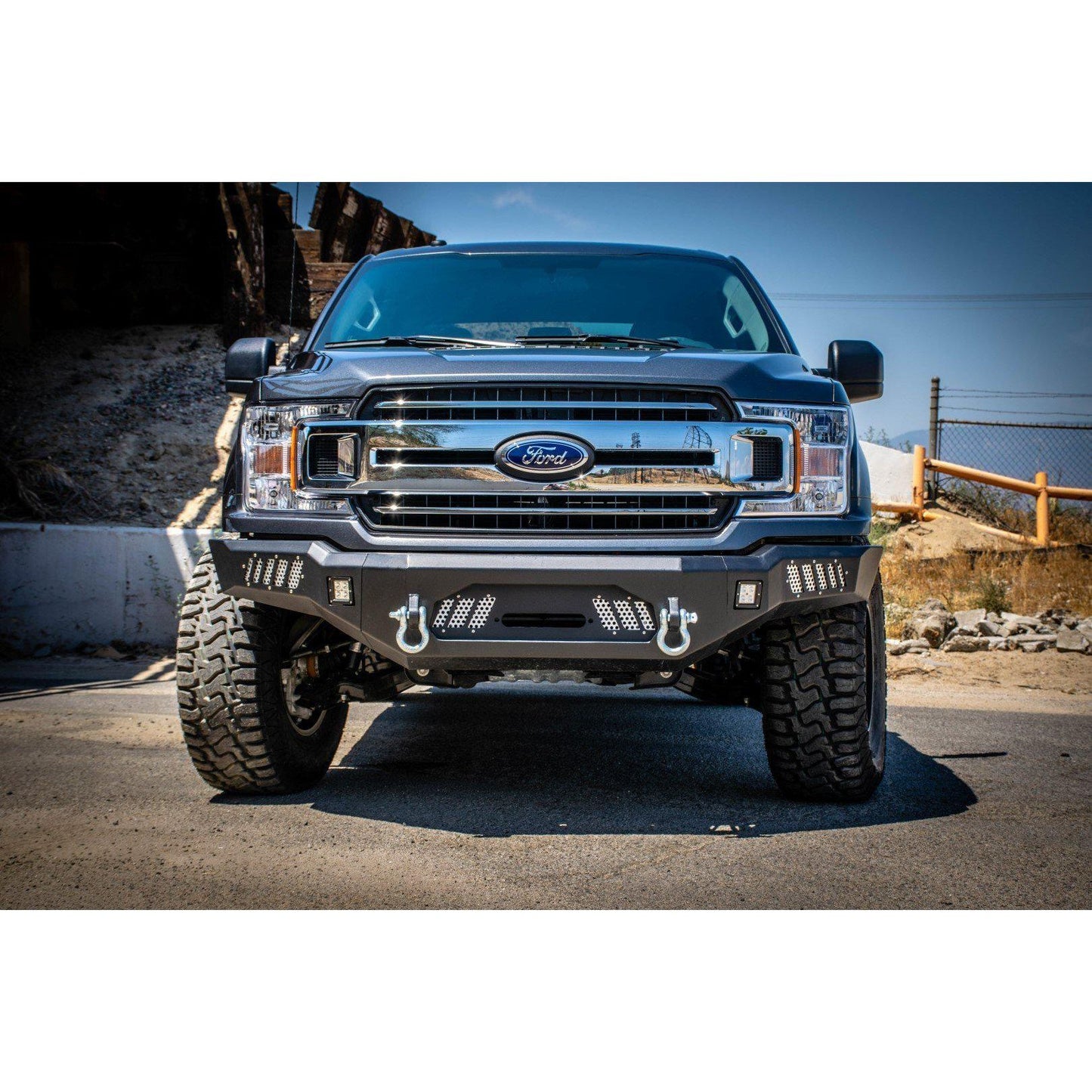 DV8 Off-Road 2018-2020 Ford F-150 Steel Front Bumper C3| FBFF1-08