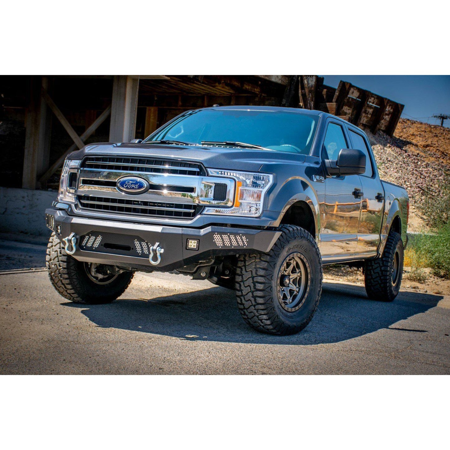 DV8 Off-Road 2018-2020 Ford F-150 Steel Front Bumper C3| FBFF1-08