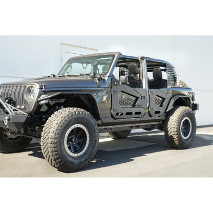 DV8 Off-Road 2018-2024 Jeep Wrangler JL 4-Door | Rock Skins C3| SRJL-09