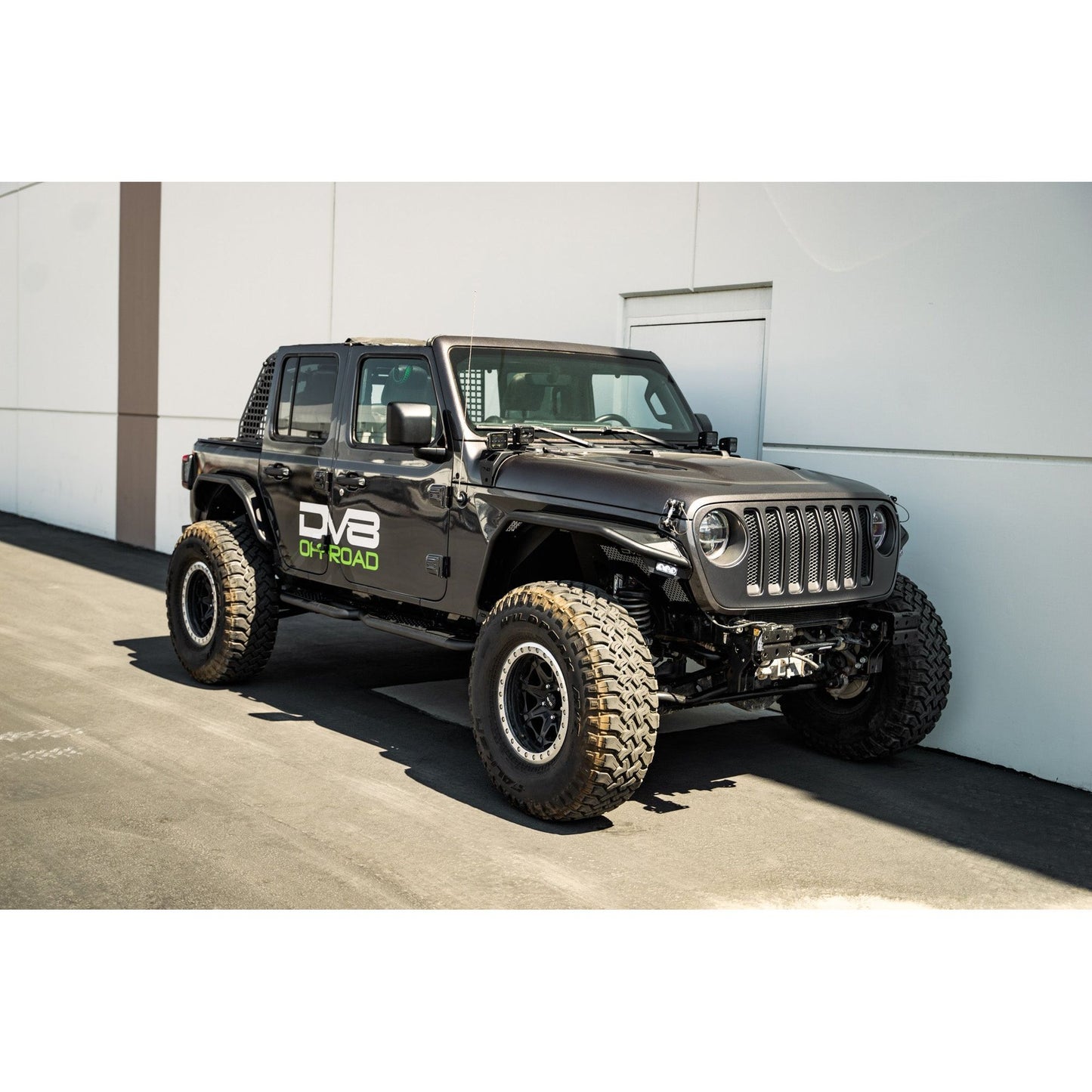 DV8 Off-Road 2018-2024 Jeep Wrangler JL | OE Plus 4-Door Side Steps C3| SRJL-08