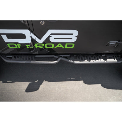 DV8 Off-Road 2018-2024 Jeep Wrangler JL | OE Plus 4-Door Side Steps C3| SRJL-08