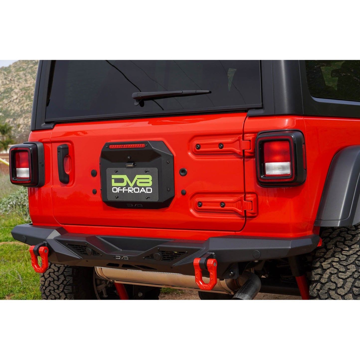 DV8 Off-Road 2018-2024 Jeep Wrangler JL | Spare Tire Delete C3| TSJL-04