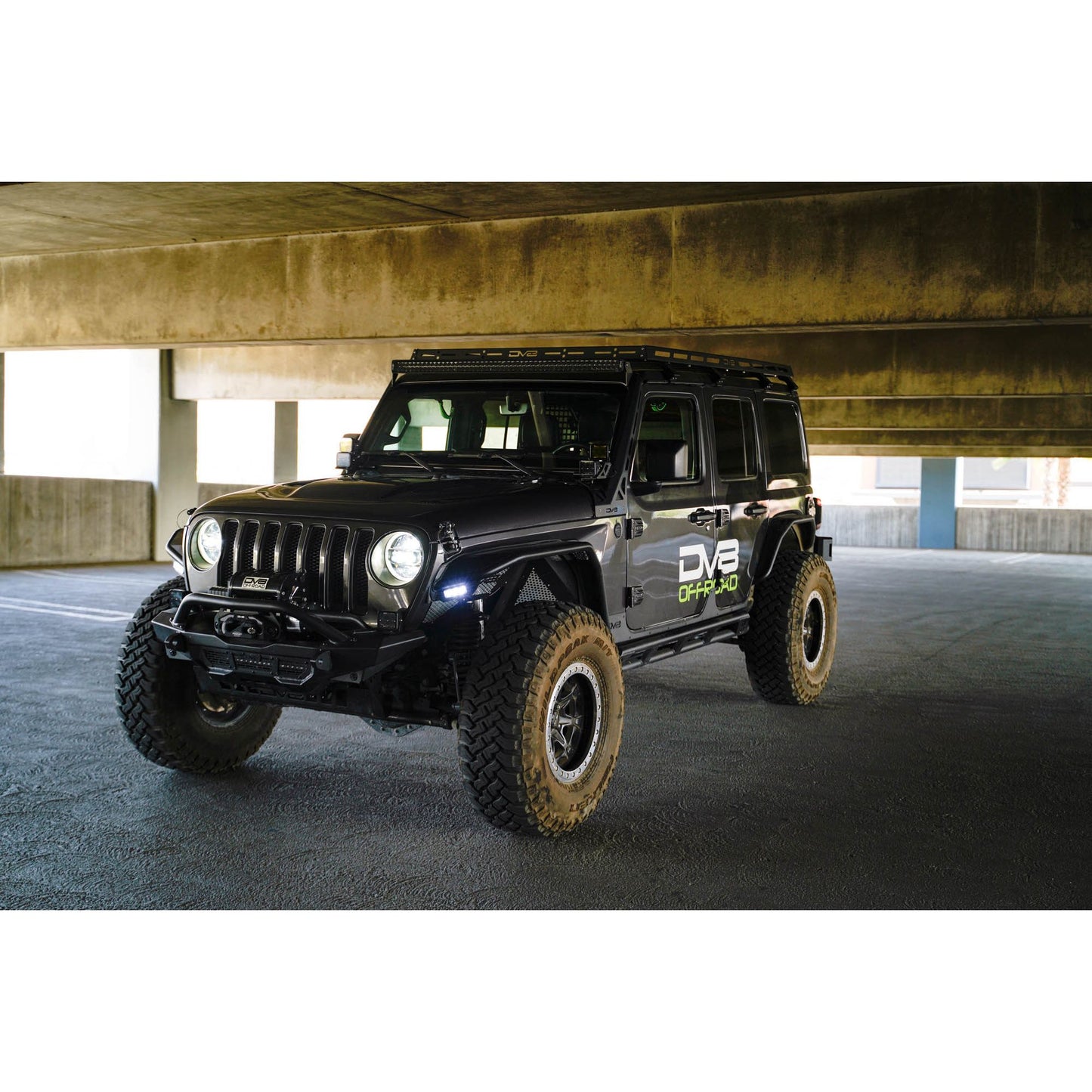 DV8 Off-Road 2018-2024 Jeep Wrangler JL & Gladiator JT | A-Pillar Dual Light Pod Mounts C3| LBJL-11