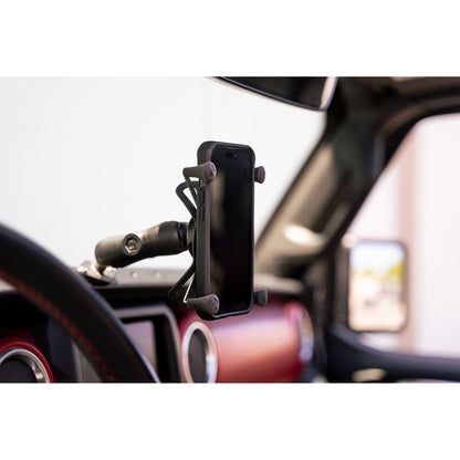 DV8 Off-Road 2018-2023 Jeep Wrangler JL & Gladiator JT | Digital Device Dash Mount C3| DMJL-01