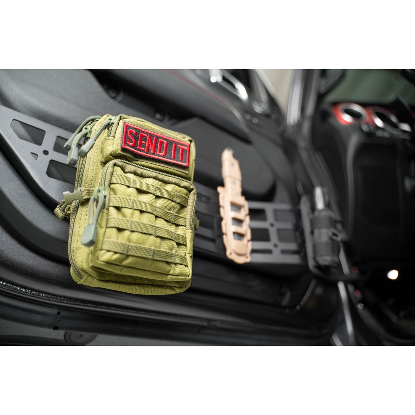 DV8 Off-Road 2018-2024 Jeep Wrangler JL & Gladiator JT | Front Door Pocket Molle Panels C3| MPJL-05