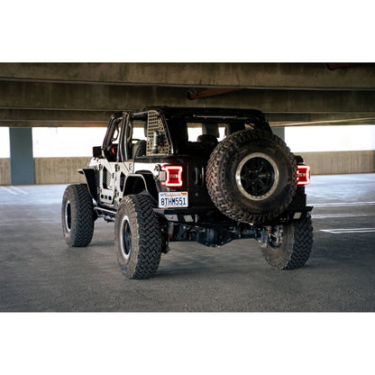 DV8 Off-Road 2018-2024 Jeep Wrangler JL | Slim Fender Flares C3| FDJL-07