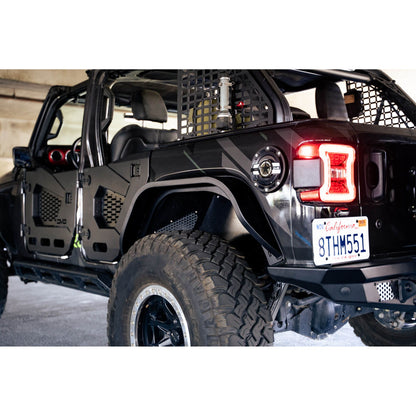 DV8 Off-Road 2018-2024 Jeep Wrangler JL | Slim Fender Flares C3| FDJL-07