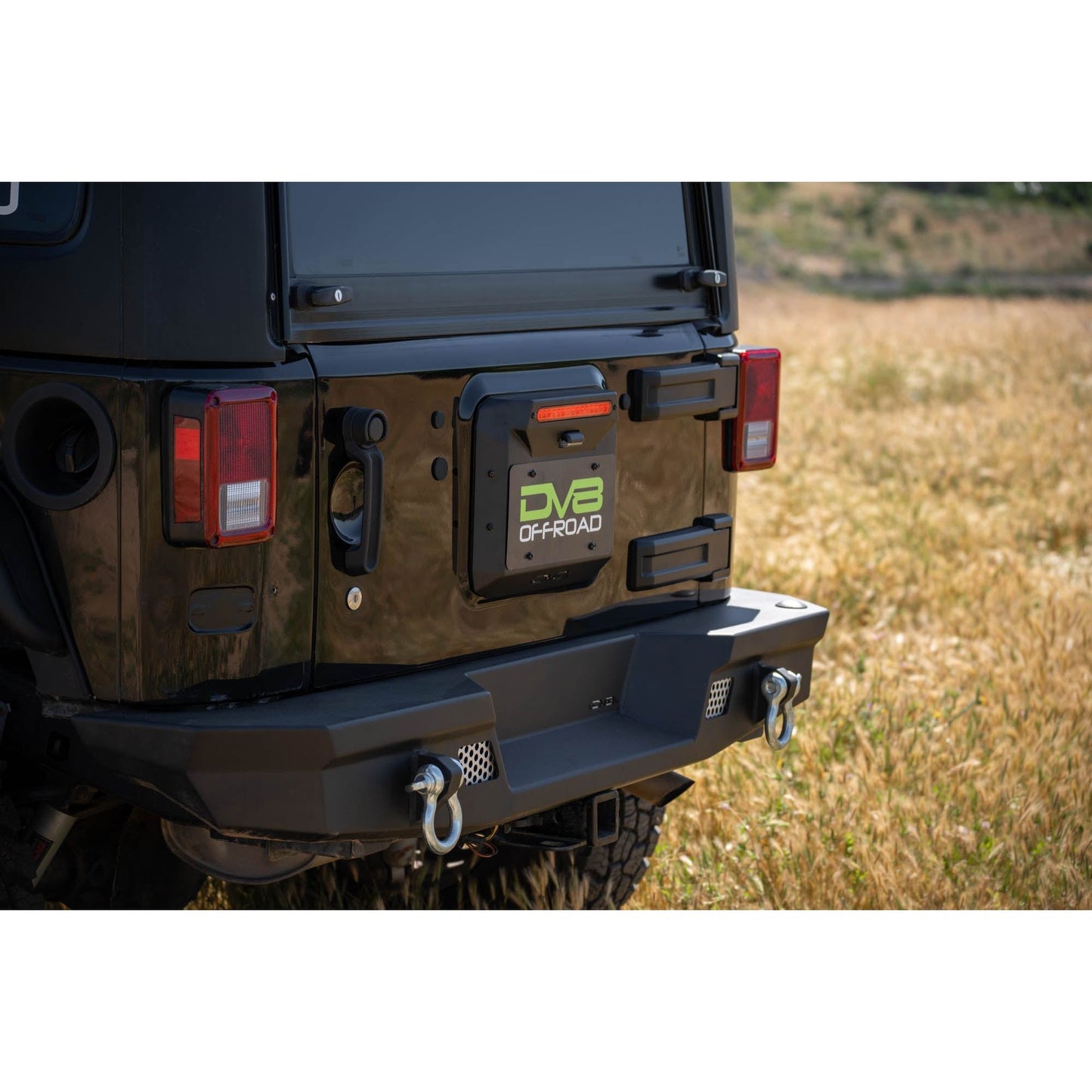 DV8 Off-Road 2007-2018 Jeep Wrangler JK Spare Tire Delete C3| TSJK-01