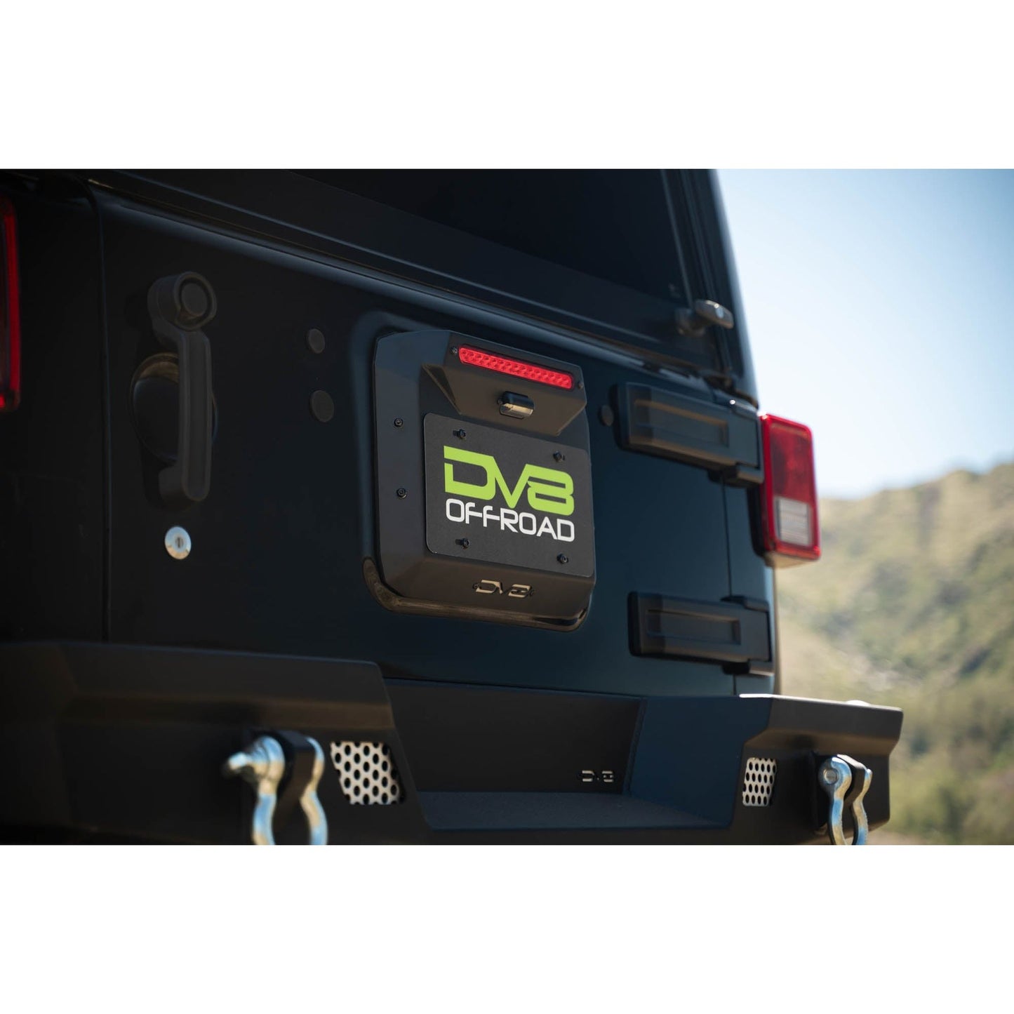 DV8 Off-Road 2007-2018 Jeep Wrangler JK Spare Tire Delete C3| TSJK-01