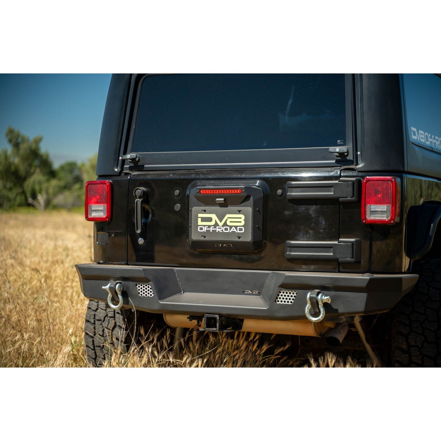 DV8 Off-Road 2007-2018 Jeep Wrangler JK Spare Tire Delete C3| TSJK-01