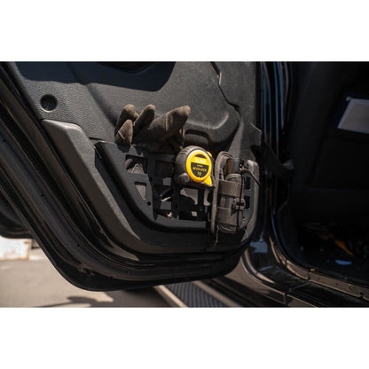 DV8 Off-Road 2018-2024 Jeep Wrangler JL & 2020-2024 Gladiator JT | Slim Rear Door Molle Pockets C3| MPJL-08