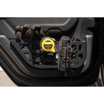 DV8 Off-Road 2018-2024 Jeep Wrangler JL & 2020-2024 Gladiator JT | Slim Rear Door Molle Pockets C3| MPJL-08