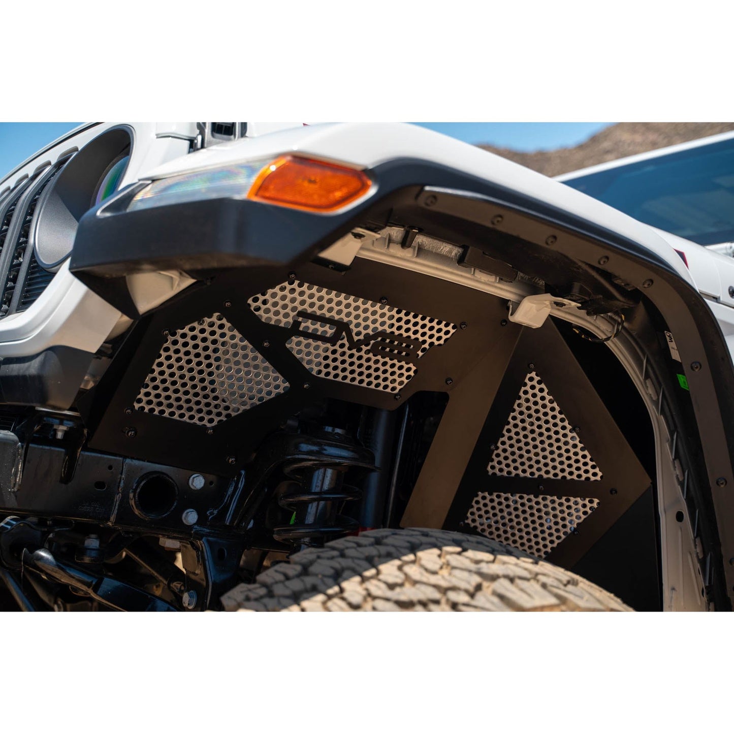 DV8 Off-Road 2018-2024 Jeep Wrangler JL & 2020-2024 Gladiator JT | Front Inner Fenders C3| INFEND-06FB