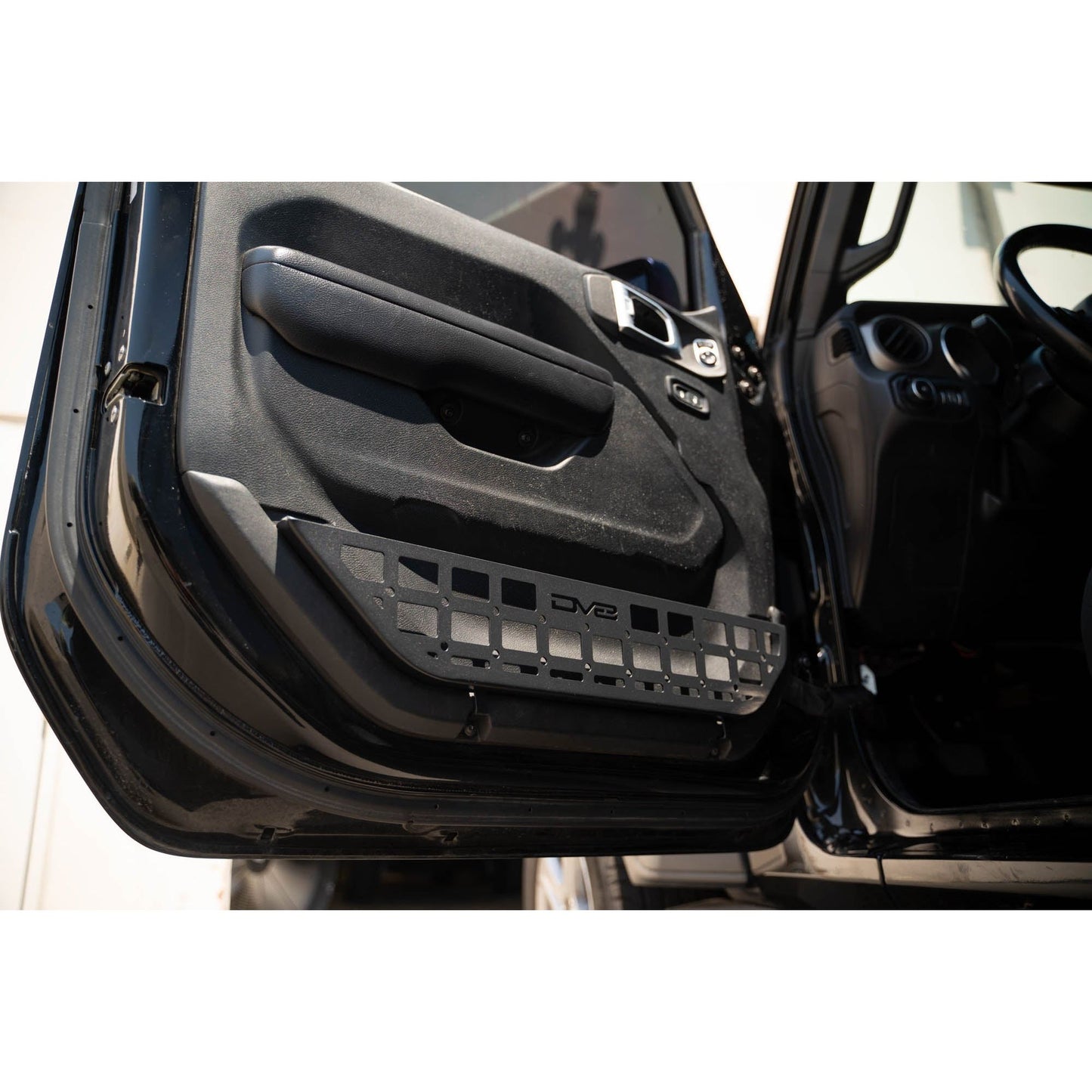 DV8 Off-Road 2018-2024 Jeep Wrangler JL & 2020-2024 Gladiator JT | Slim Front Door Molle Pockets C3| MPJL-07