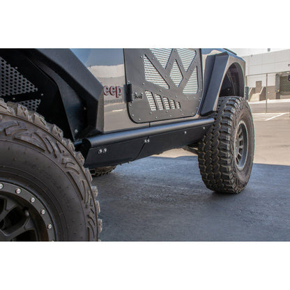 DV8 Off-Road 2018-2023 Jeep JL 2-Door Boatside Rock Sliders C3| SRJL-21