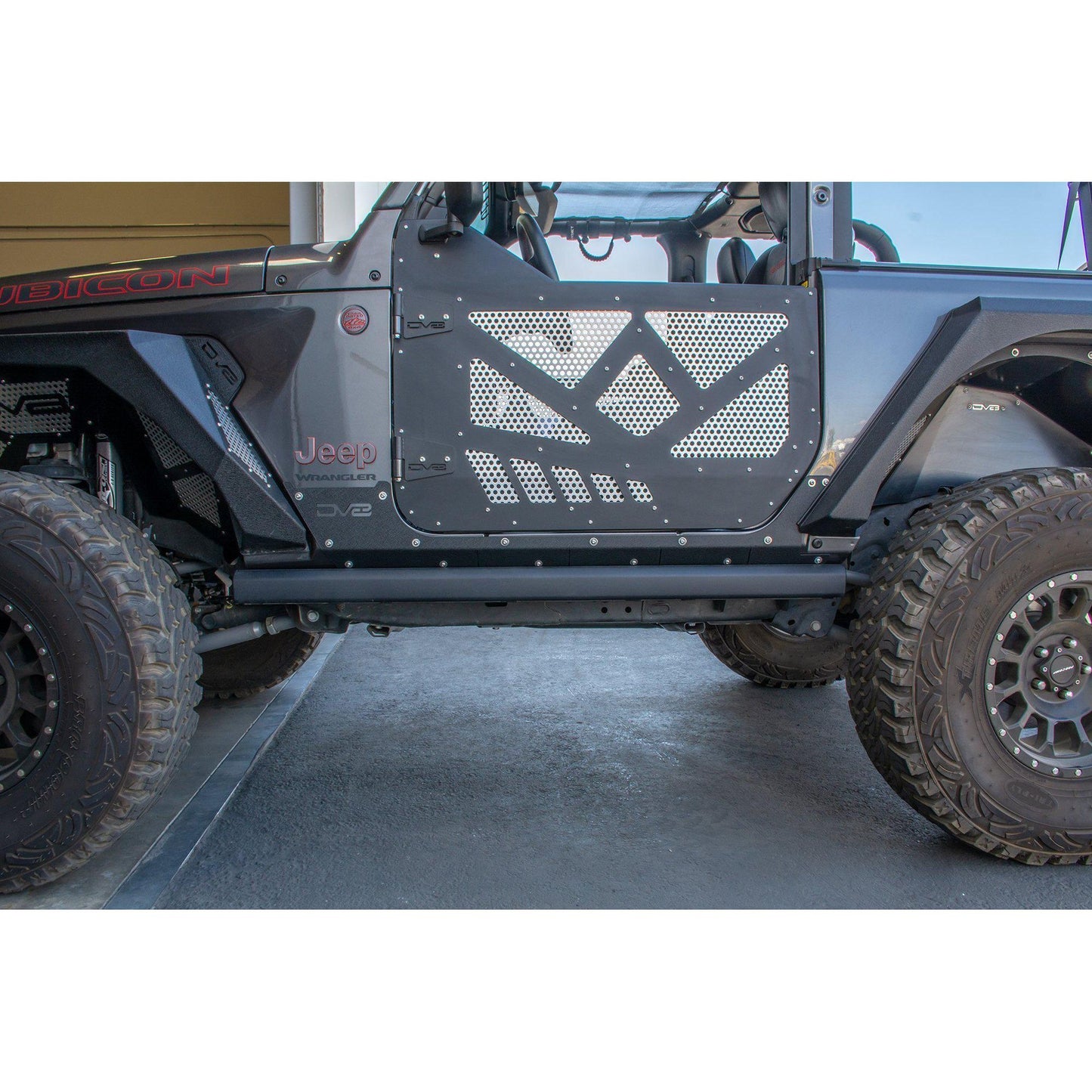 DV8 Off-Road 2018-2023 Jeep JL 2-Door Rock Skins C3| SRJL-25