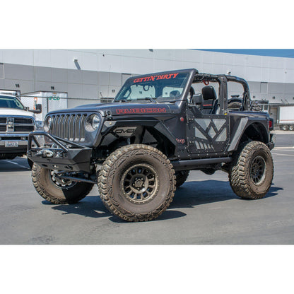 DV8 Off-Road 2018-2023 Jeep JL 2-Door Rock Skins C3| SRJL-25