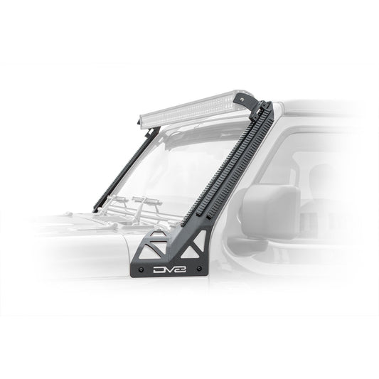 DV8 Off-Road 2018-2024 Jeep JL & 2020-2024 JT A-Pillar Mounted Rail System C3| D-JL-190052-PIL