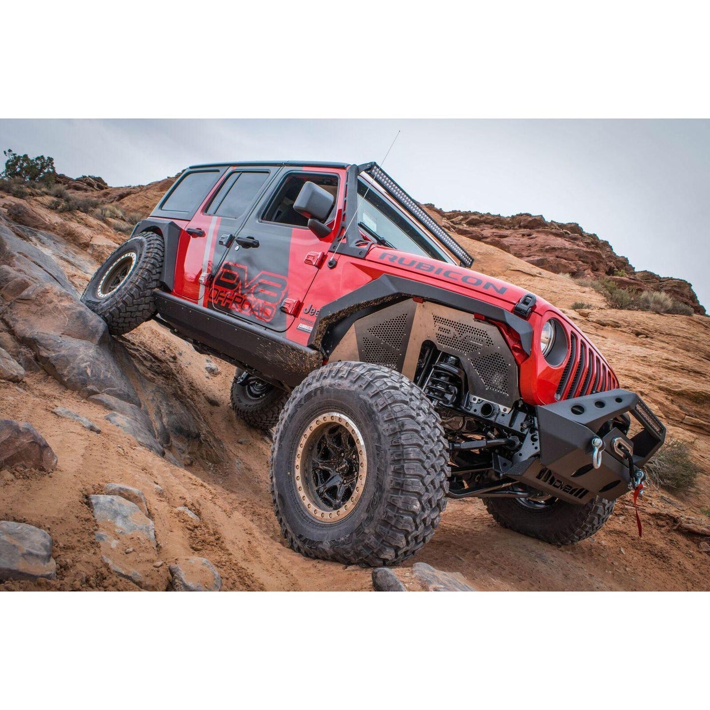 DV8 Off-Road 2018-2022 Jeep JL & 2020-2022 JT Front Inner Fenders C3| INFEND-03FB