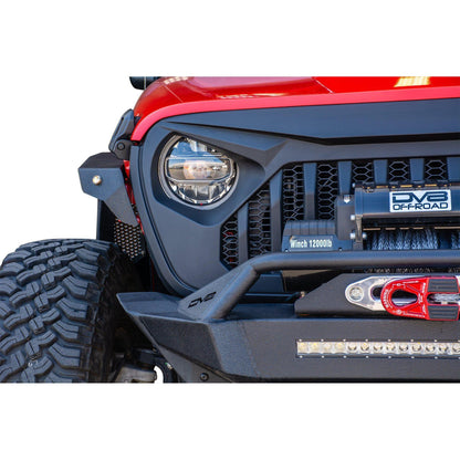 DV8 Off-Road 2018-2024 Jeep JL & 2020-2024 JT Replacement Grille | Black C3| GRJL-01