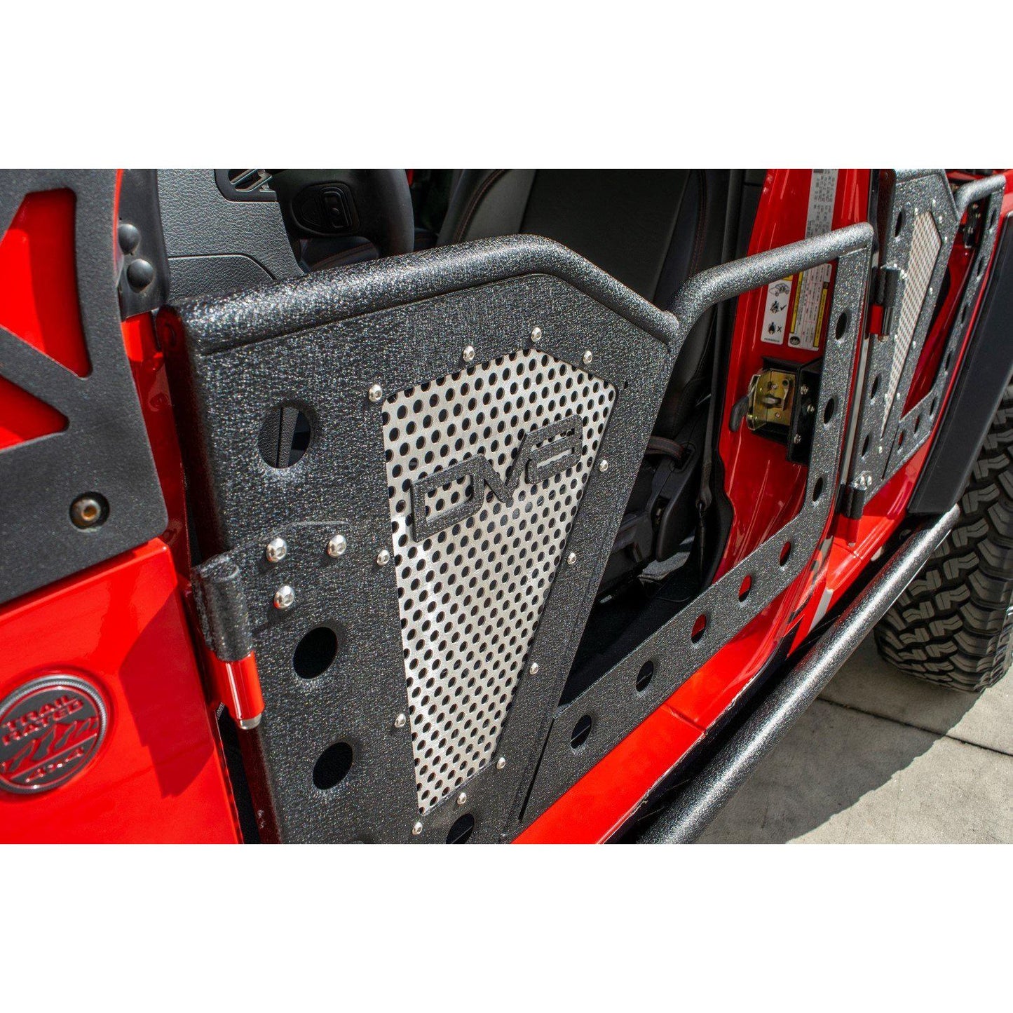 DV8 Off-Road 2018-2024 Jeep JL & 2020-2024 JT Front Rock Doors C3| RDJL-01F