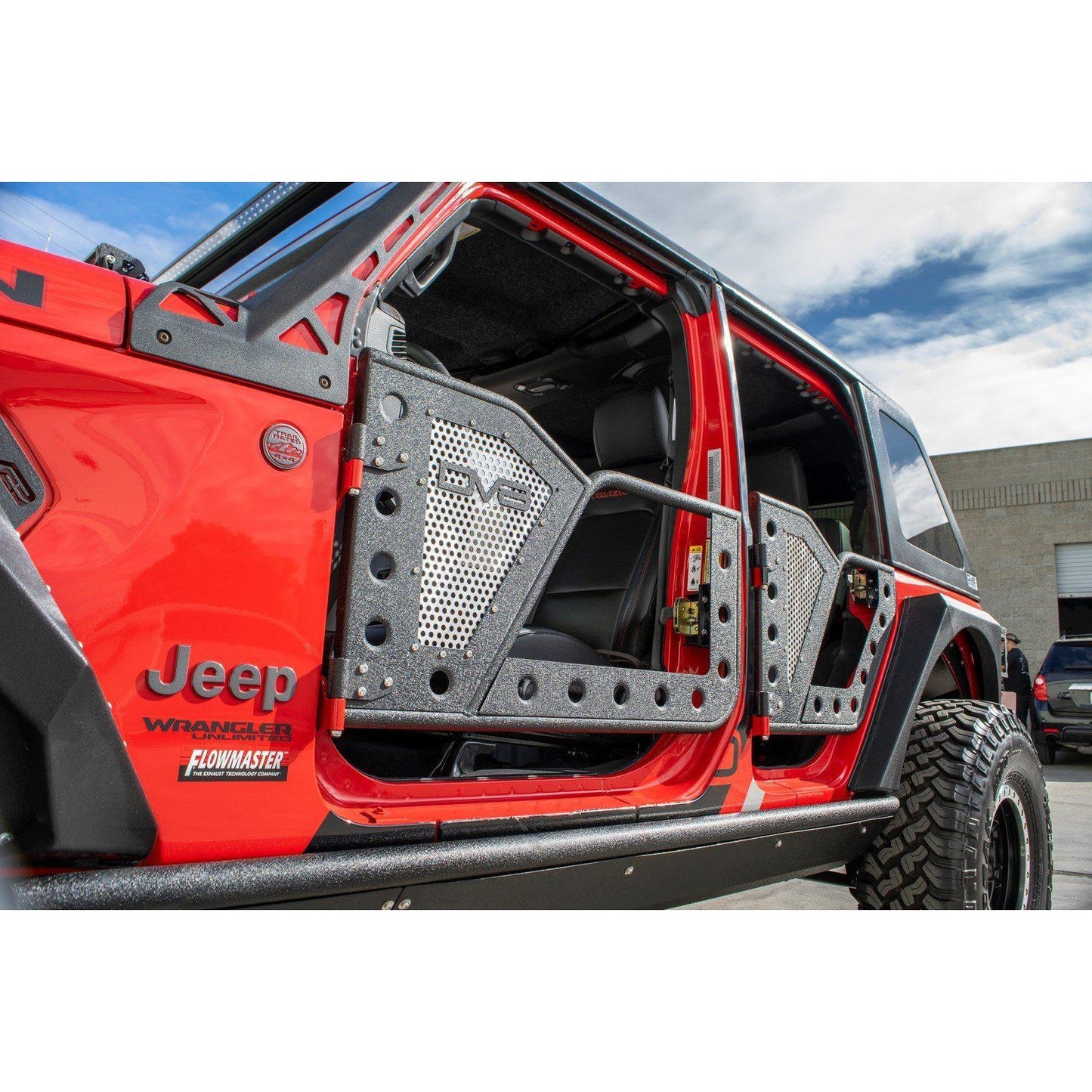 DV8 Off-Road 2018-2024 Jeep JL & 2020-2024 JT Front Rock Doors C3| RDJL-01F