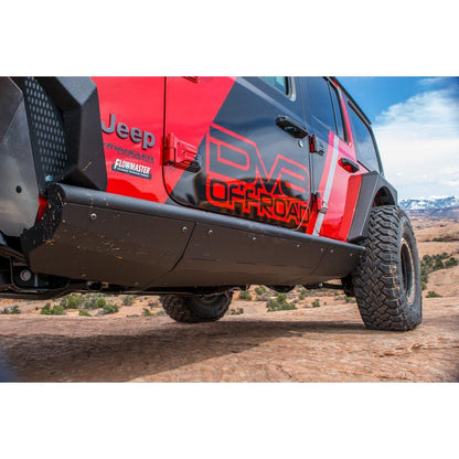 DV8 Off-Road 2018-2023 Jeep JL 4-Door Boatside Rock Sliders C3| SRJL-01