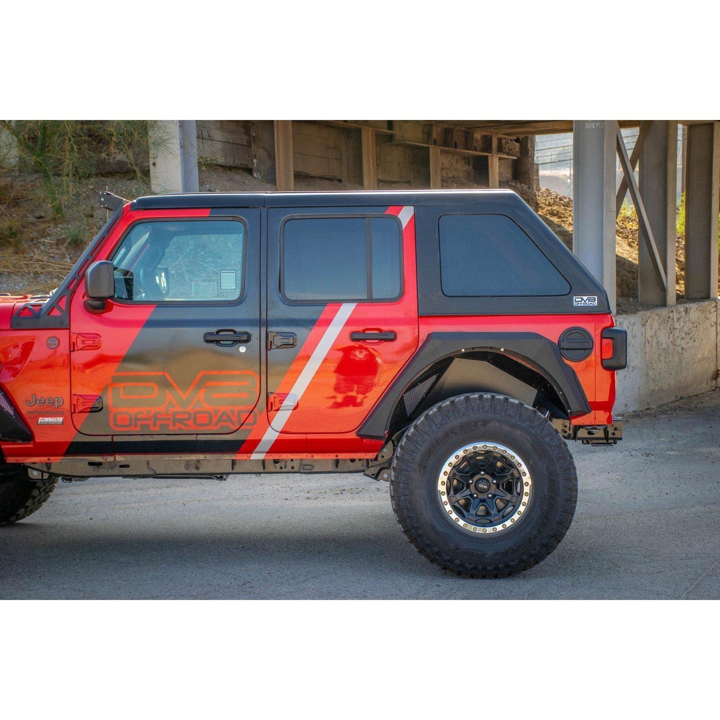 DV8 Off-Road 2018-2024 Jeep JL 4-Door Fastback Hard Top C3| HTJLFB-B