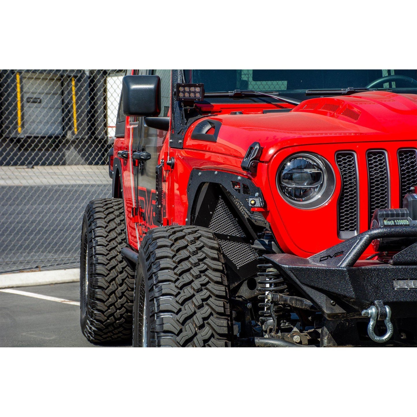 DV8 Off-Road 2018-2024 Jeep JL Fender Flares Delete Kit | Front & Rear C3| FDJL-03