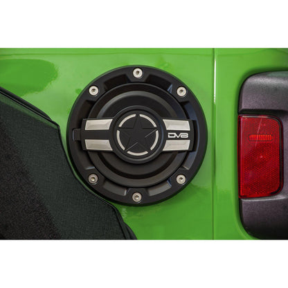 DV8 Off-Road 2018-2023 Jeep JL Fuel Door C3| D-JL-190004-MIL